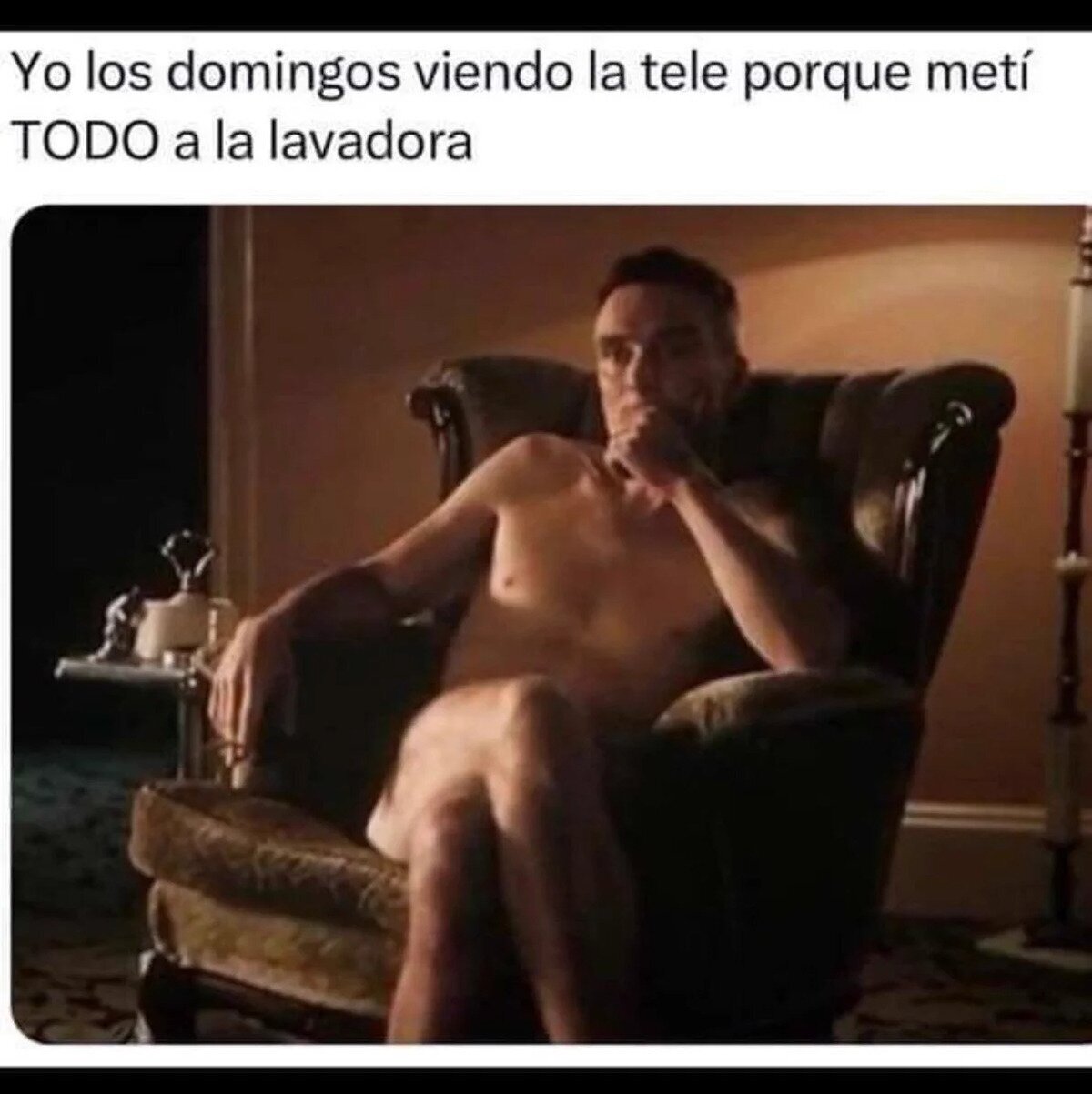Hoy tocó lavar y así ando