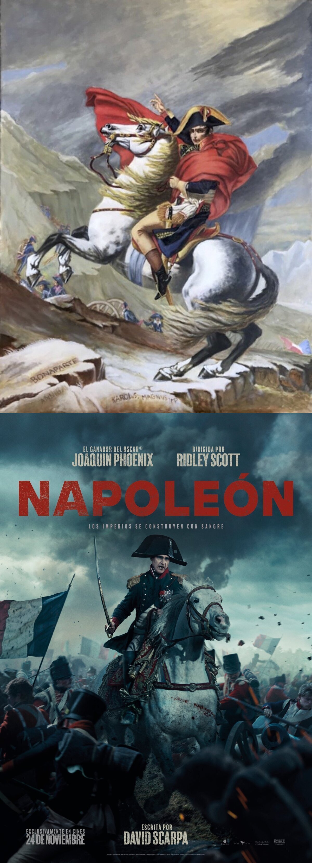 El arte/El Cine  #Napoleon