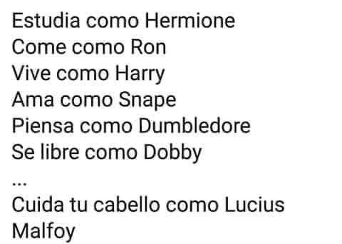 Vivir a lo Harry Potter