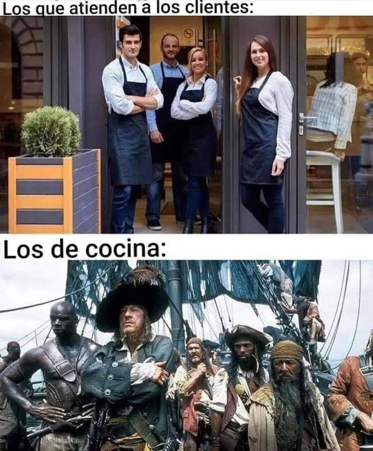 Y es por eso que no salen de la cocina