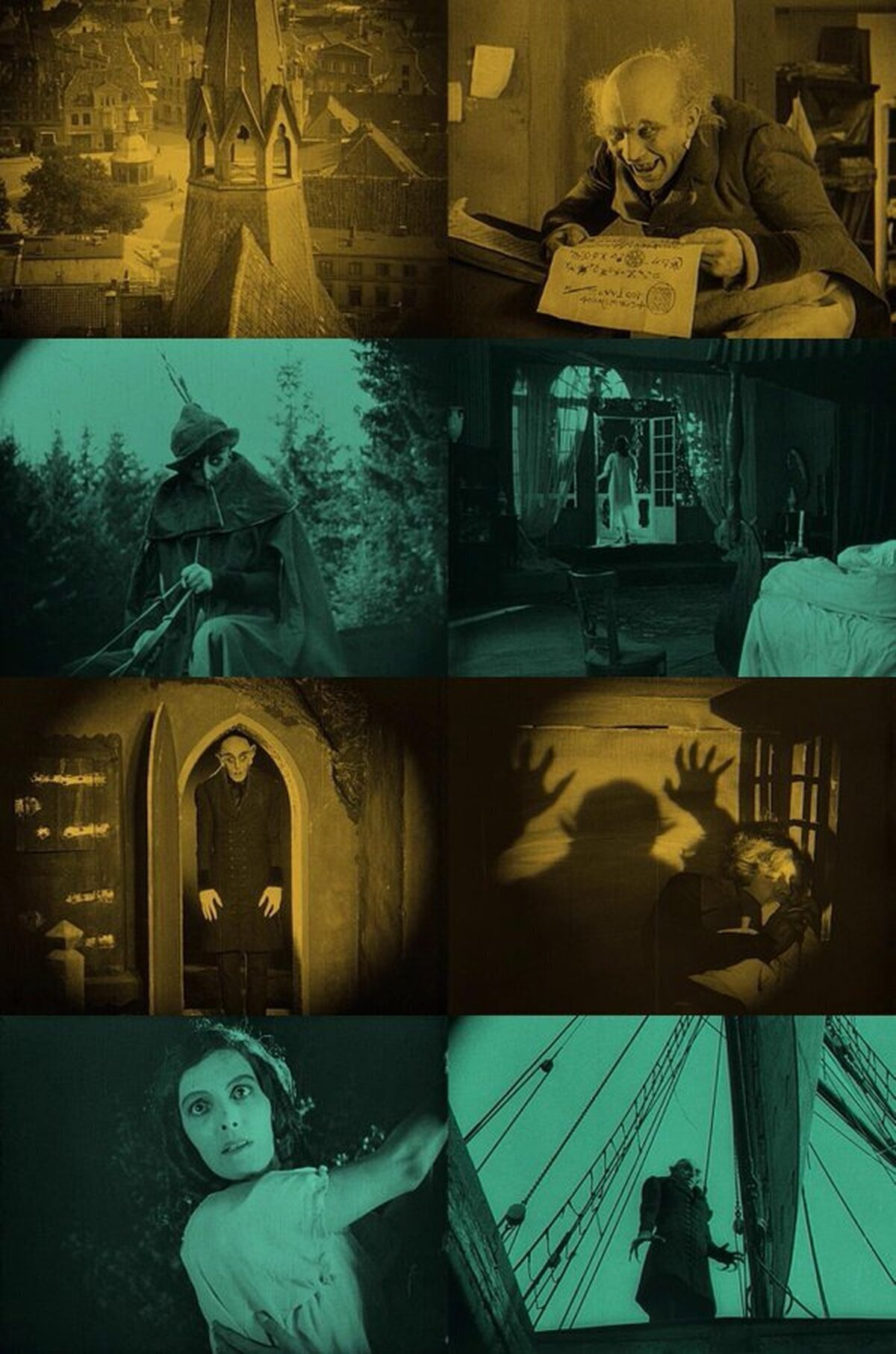 Nosferatu (1922). Es alucinante que esta película tenga más de cien años