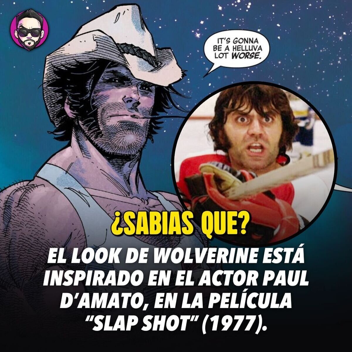 Wolverine fue creado en 1974, pero en ese momento no era popular e incluso querían eliminarlo de las cómics