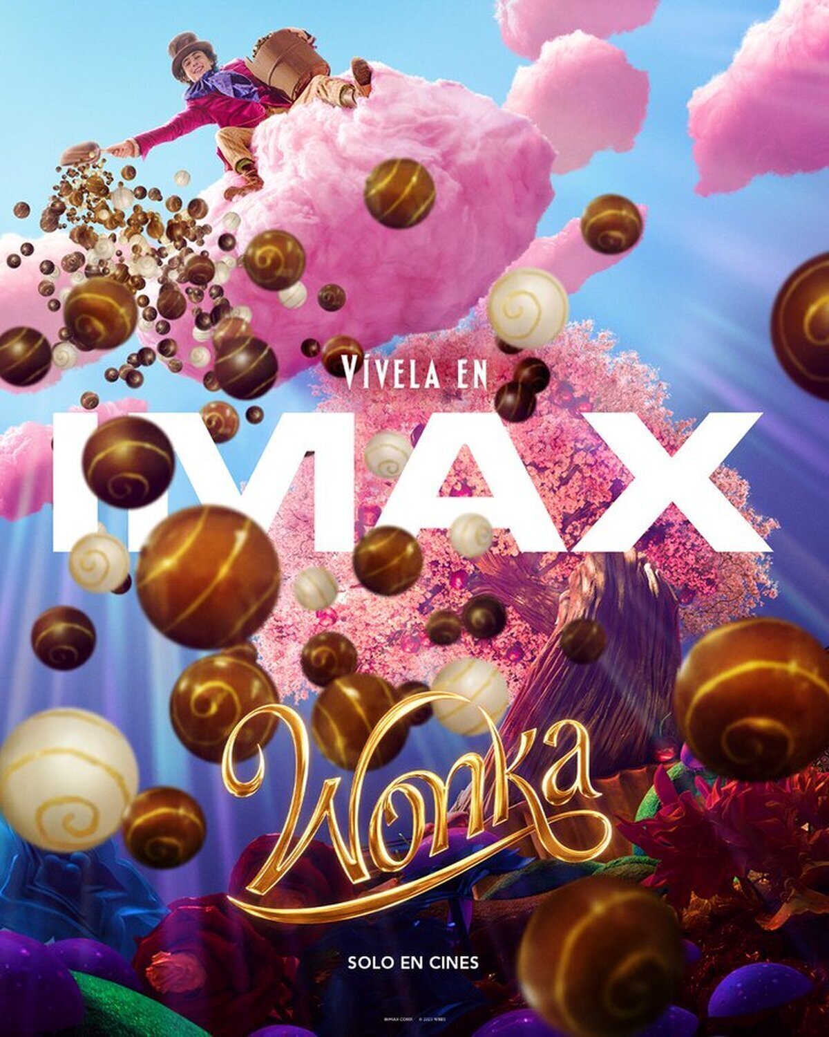 Nuevo póster oficial IMAX de WONKA
