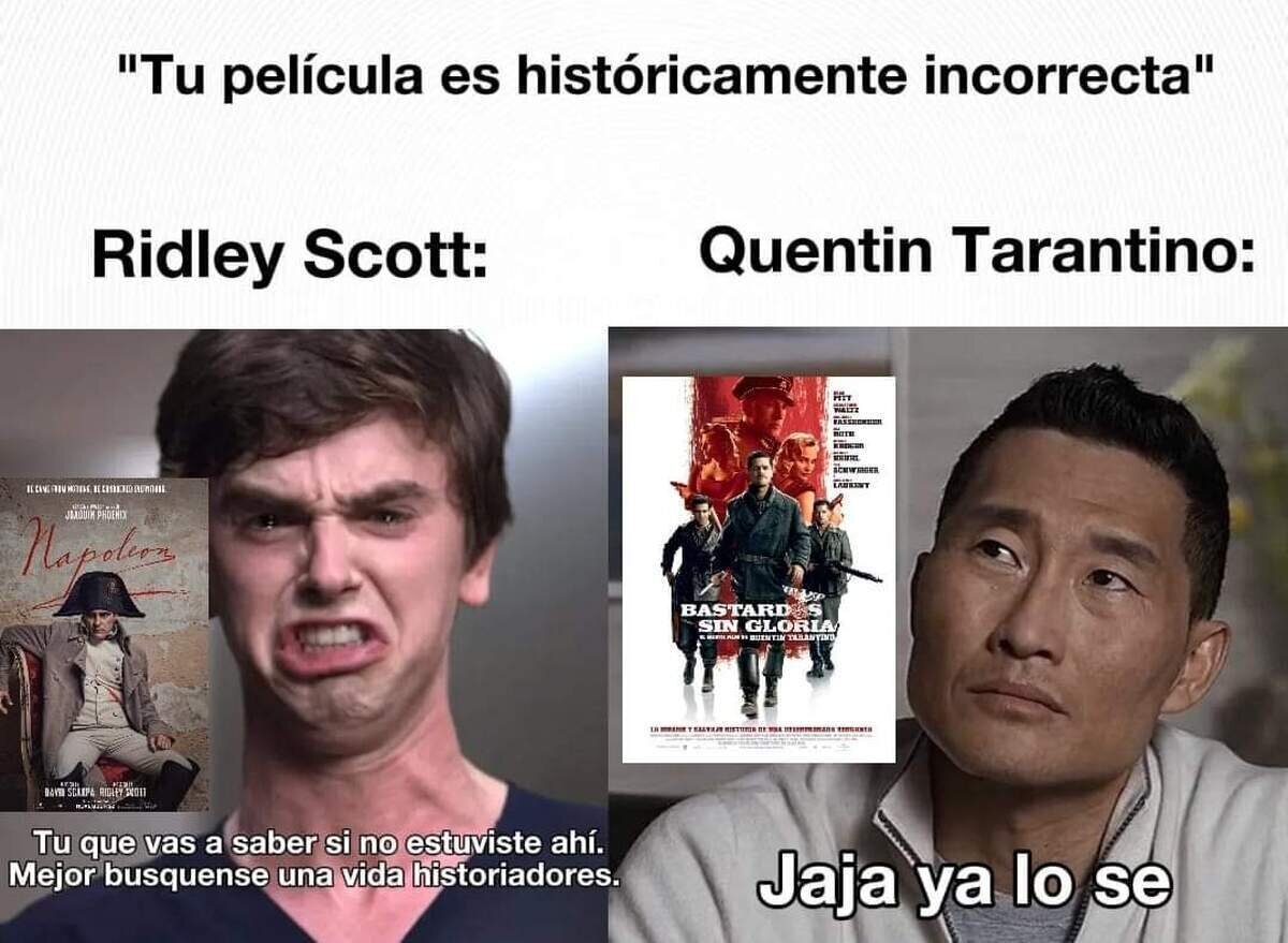 A Tarantino se la suda todo