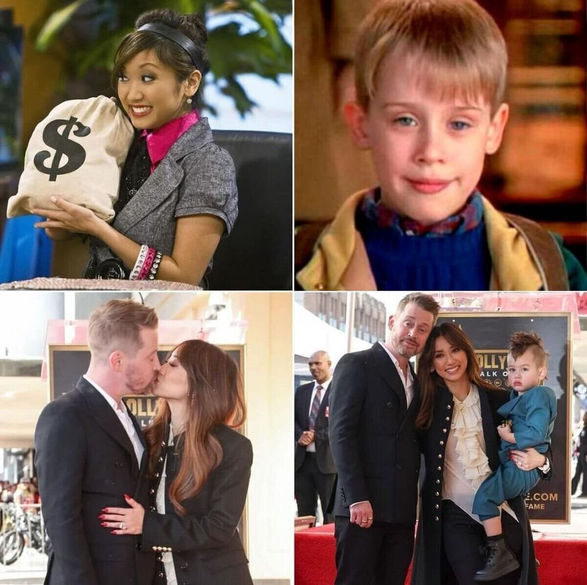 Por si alguno no lo sabía, London Tipton (Zack y Cody) y Kevin McCallister se casaron y formaron una familia