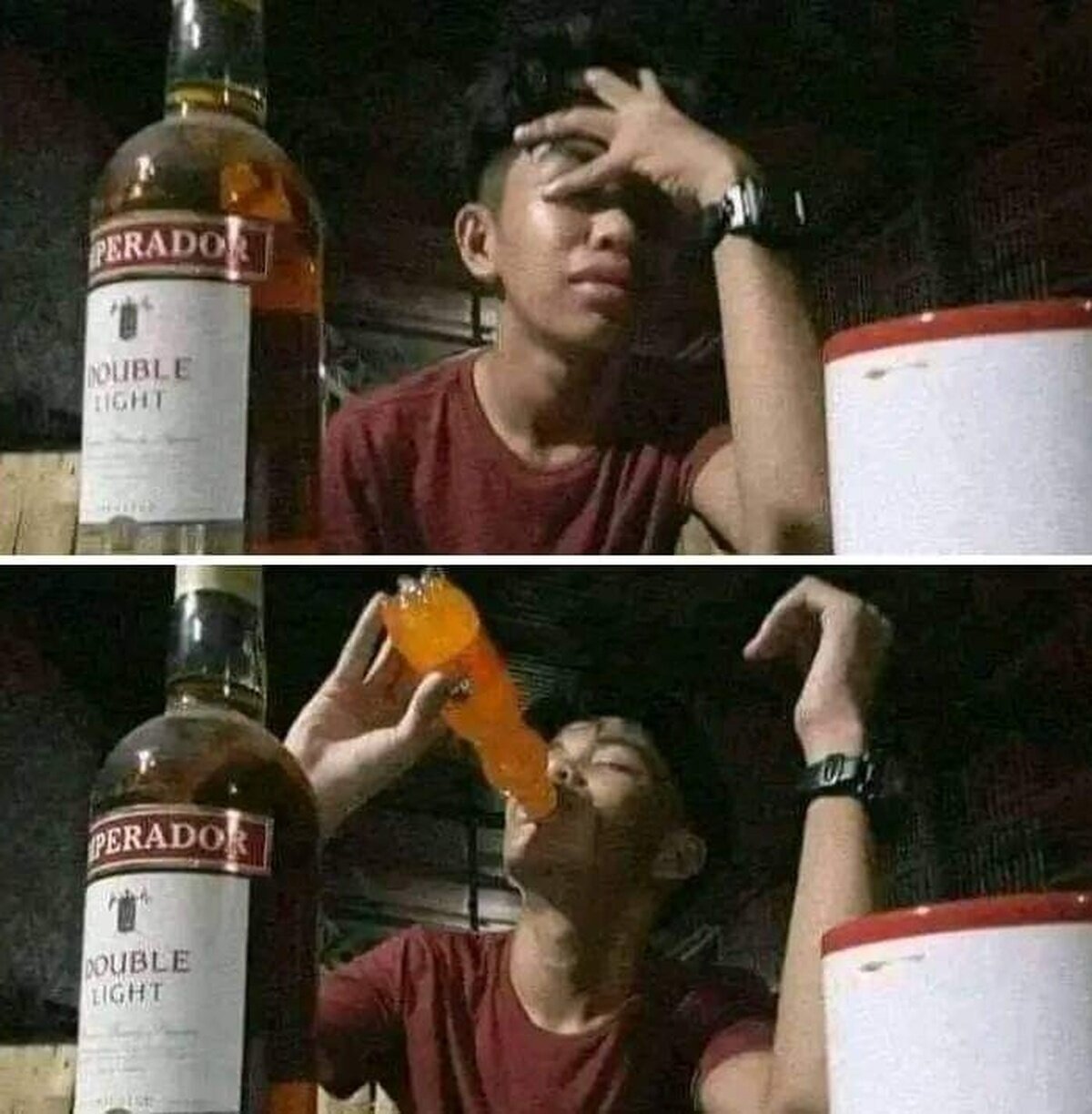 Cuando estás roto por dentro pero no bebes alcohol