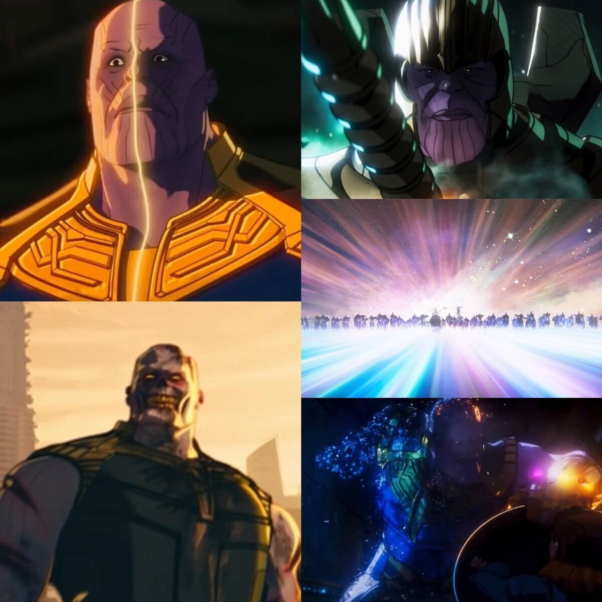 Si algo nos dejó en claro WHAT IF... es que Thanos es un perdedor en todo el Multiverso