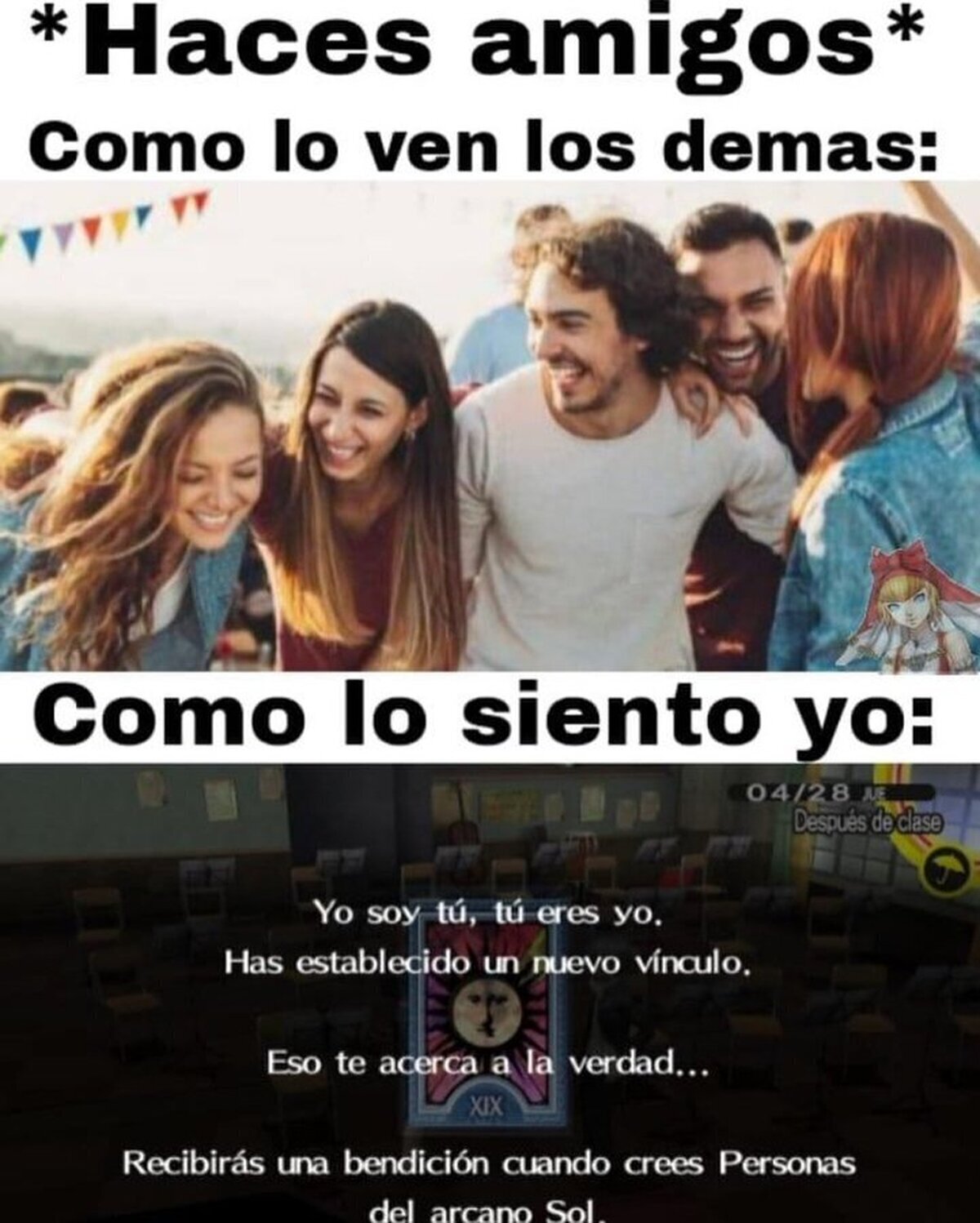 Si (no tengo amigos)