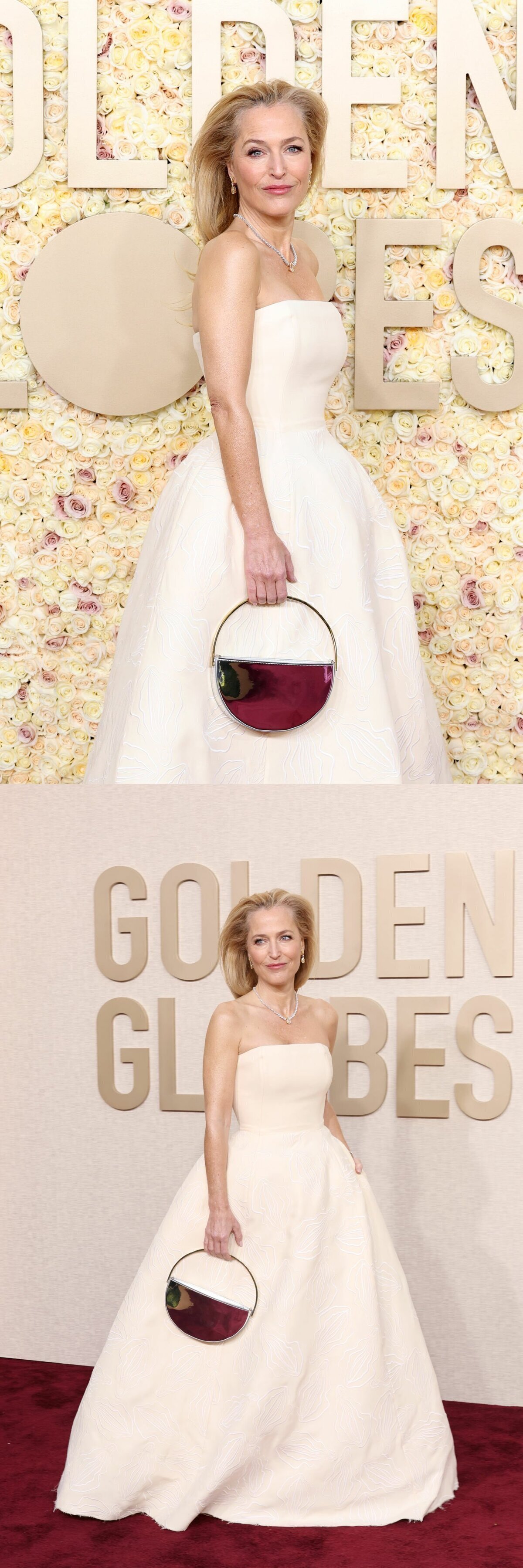 NO HAGAS ZOOM en el vestido de Gillian Anderson 