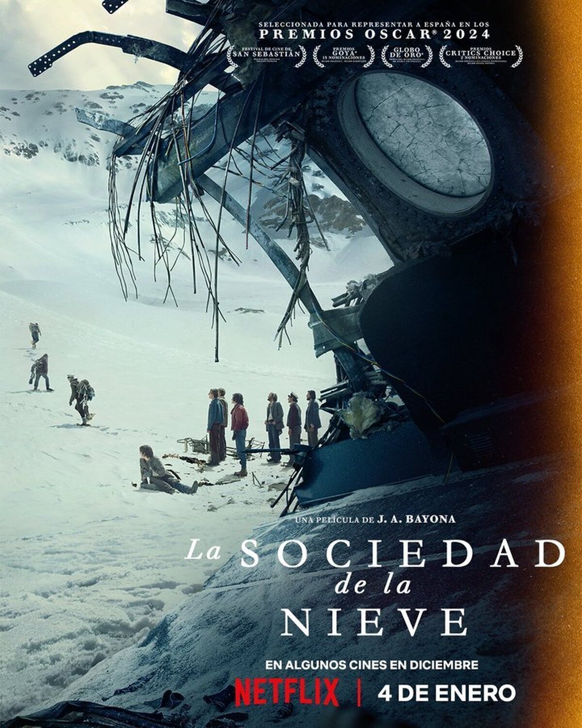 Define en dos palabras #LaSociedadDeLaNieve
