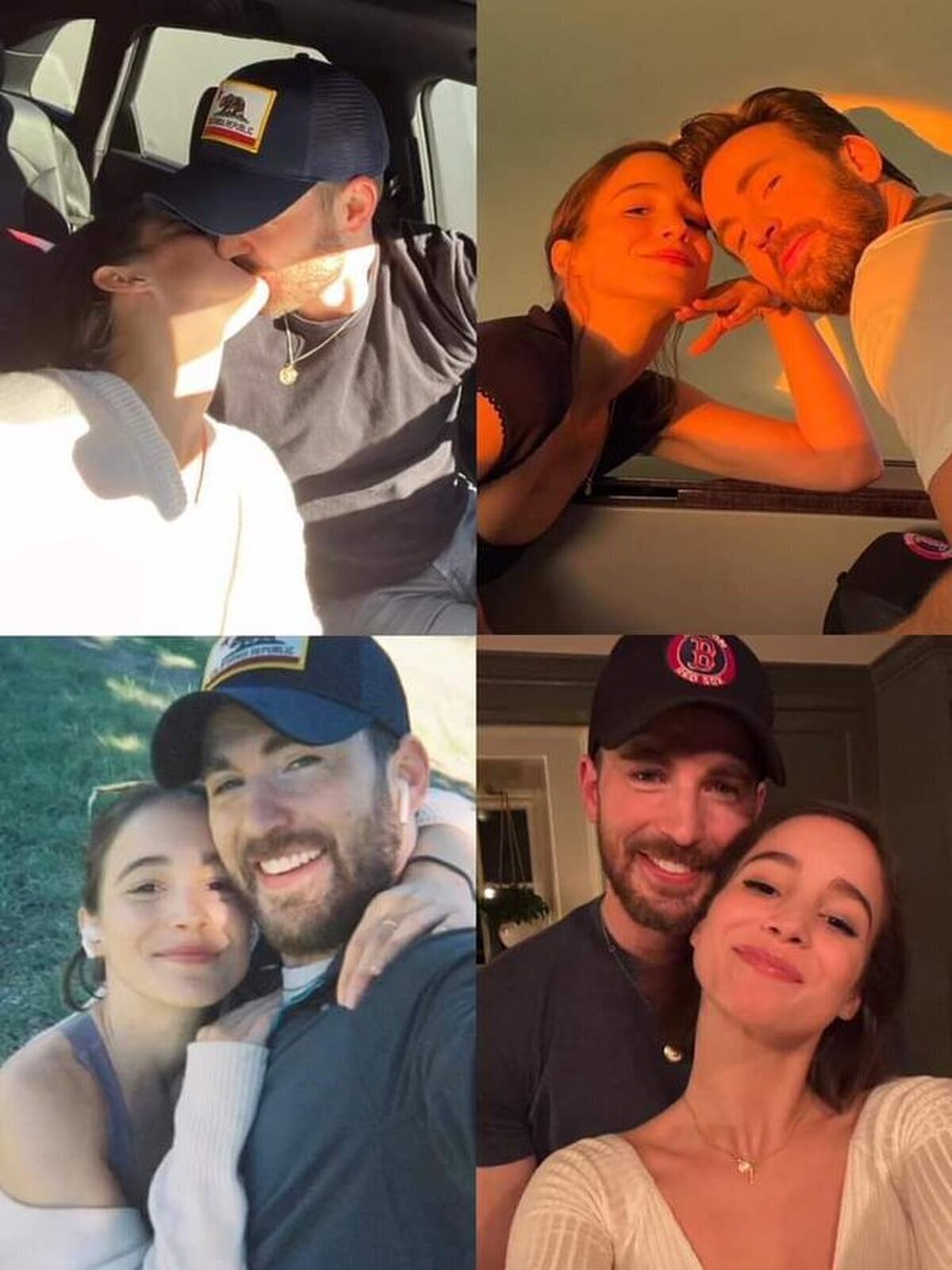 Chris Evans no ha aparecido mucho públicamente en los últimos meses porqué está disfrutando de la vida con su esposa Alba Baptista ❤