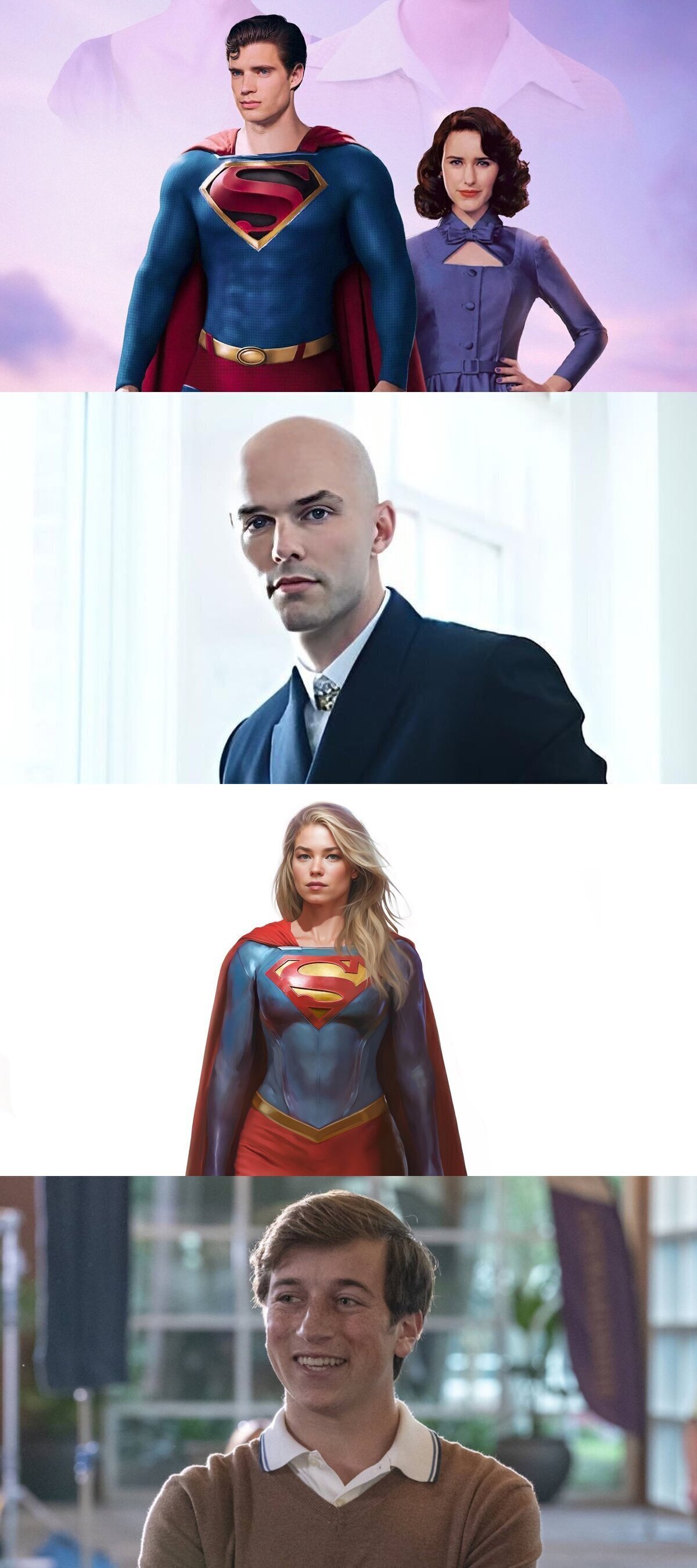 Los castings de 'SUPERMAN LEGACY' están siendo PERFECTOS