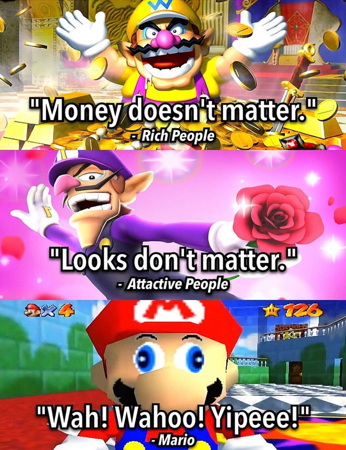 Mario y su extraña filosofía de vida