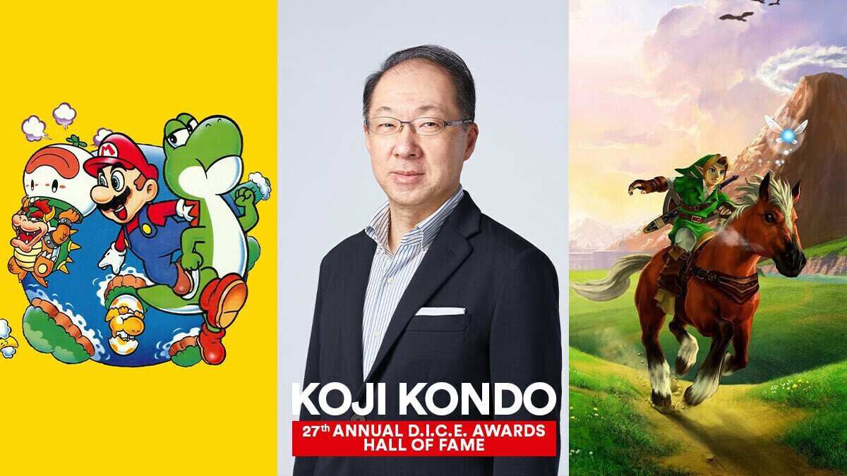 KOJI KONDO será incluido en el Salón de la Fama de la Academia de Artes y Ciencias Interactivas