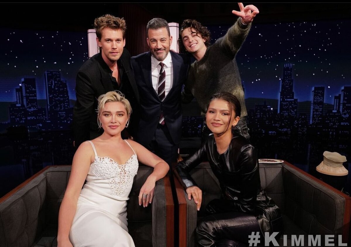 Austin Butler, Timothée Chalamet, Florence Pugh y Zendaya son jóvenes pero tienen ese aura especial de las estrellas clásicas de Hollywood