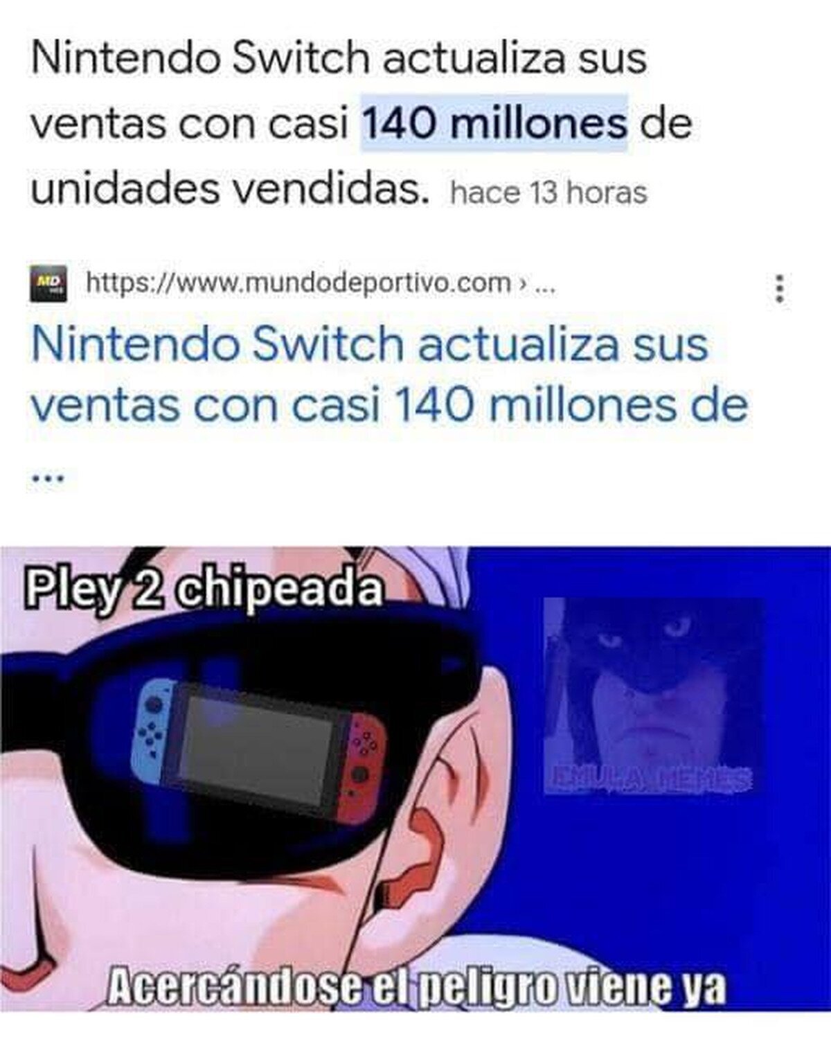 Ya falta poco para que Nintendo Switch supere a la play 2
