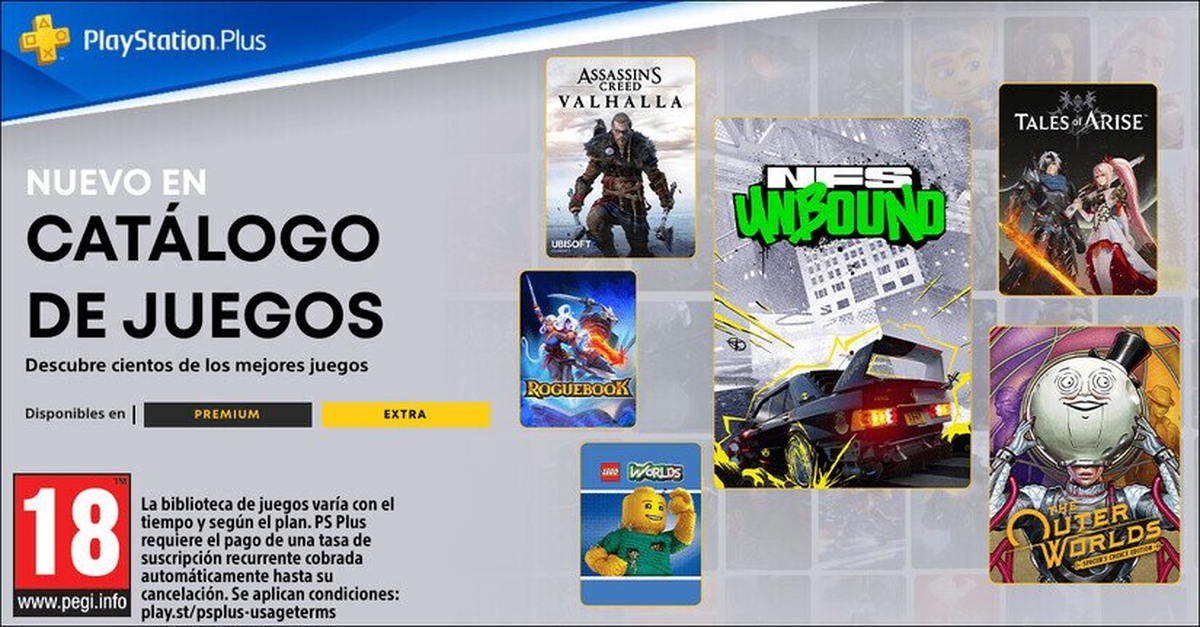 Estos son los juegos del mes de enero para los usuarios de PlayStation Plus Extra y Premium