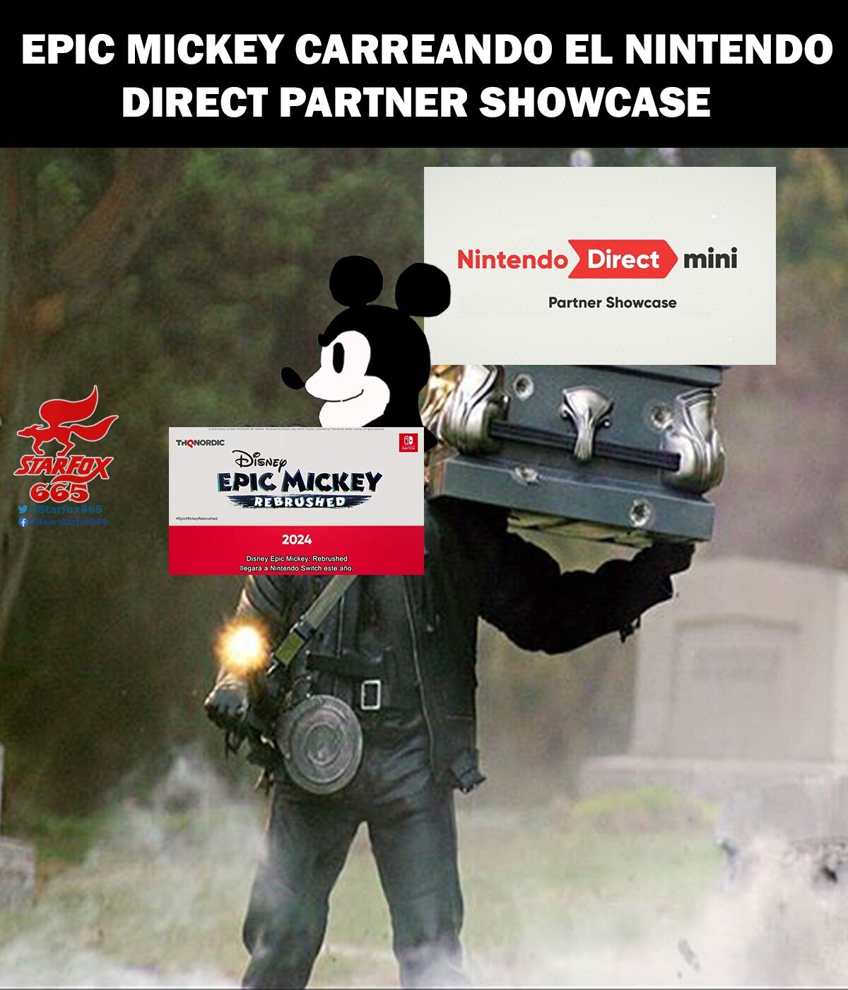 Al parecer Epic Mickey fue el juego más hablado del Nintendo Direct Partner Showcase, por Starfox665