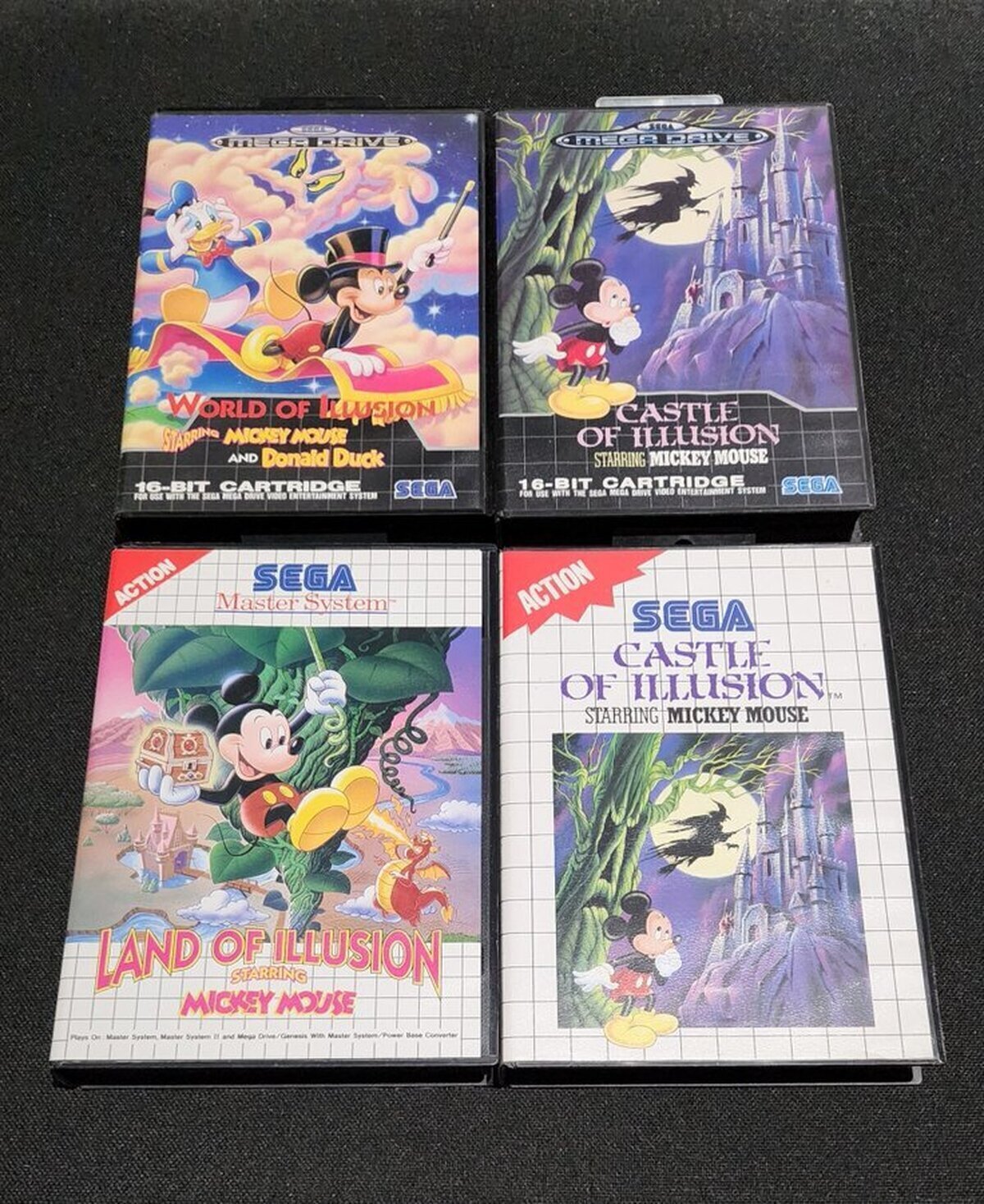 La saga Illusion, ¿mejor en Master System o en Mega Drive?