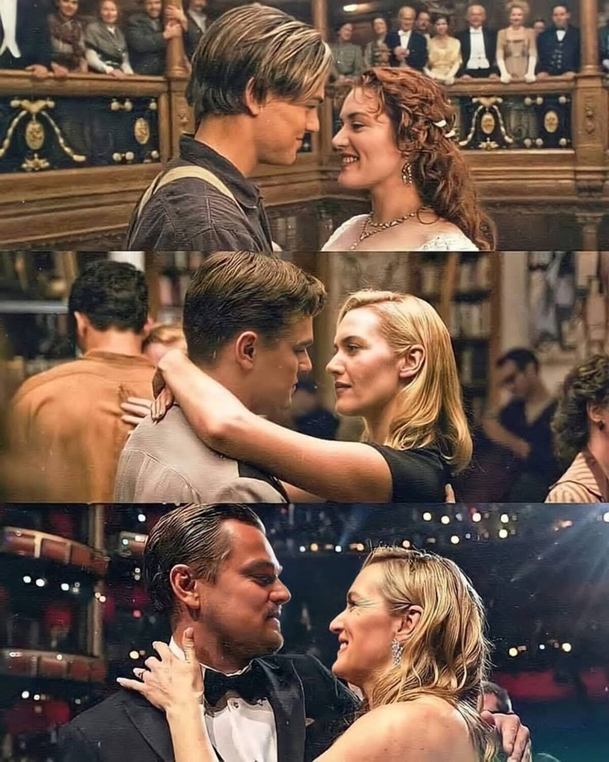 Leonardo DiCaprio y Kate Winslet a lo largo de la historia