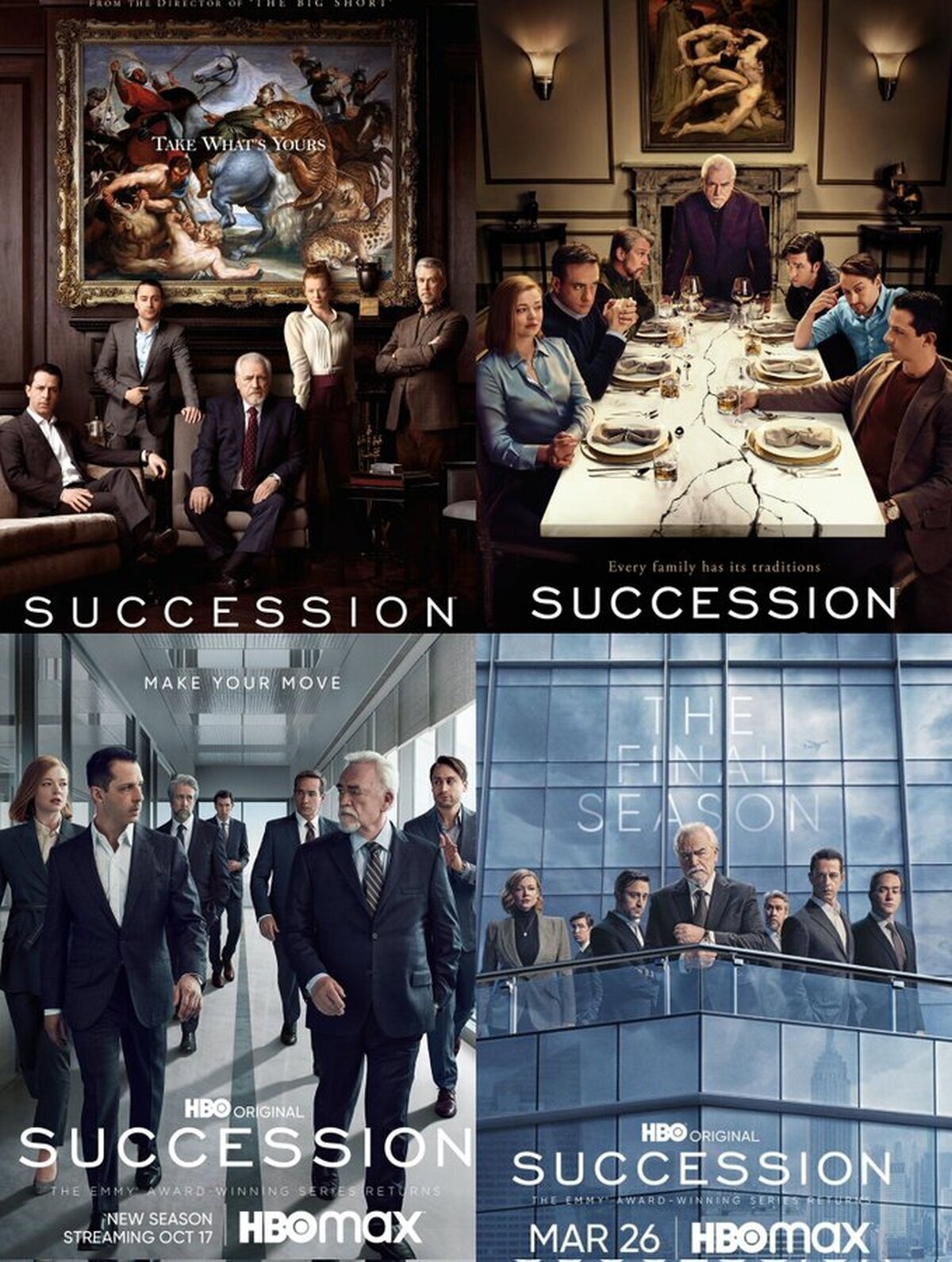 Succession es una de las mejores series de la última década. Es historia de la TV.¿Cuántos de aquí pensáis lo mismo?