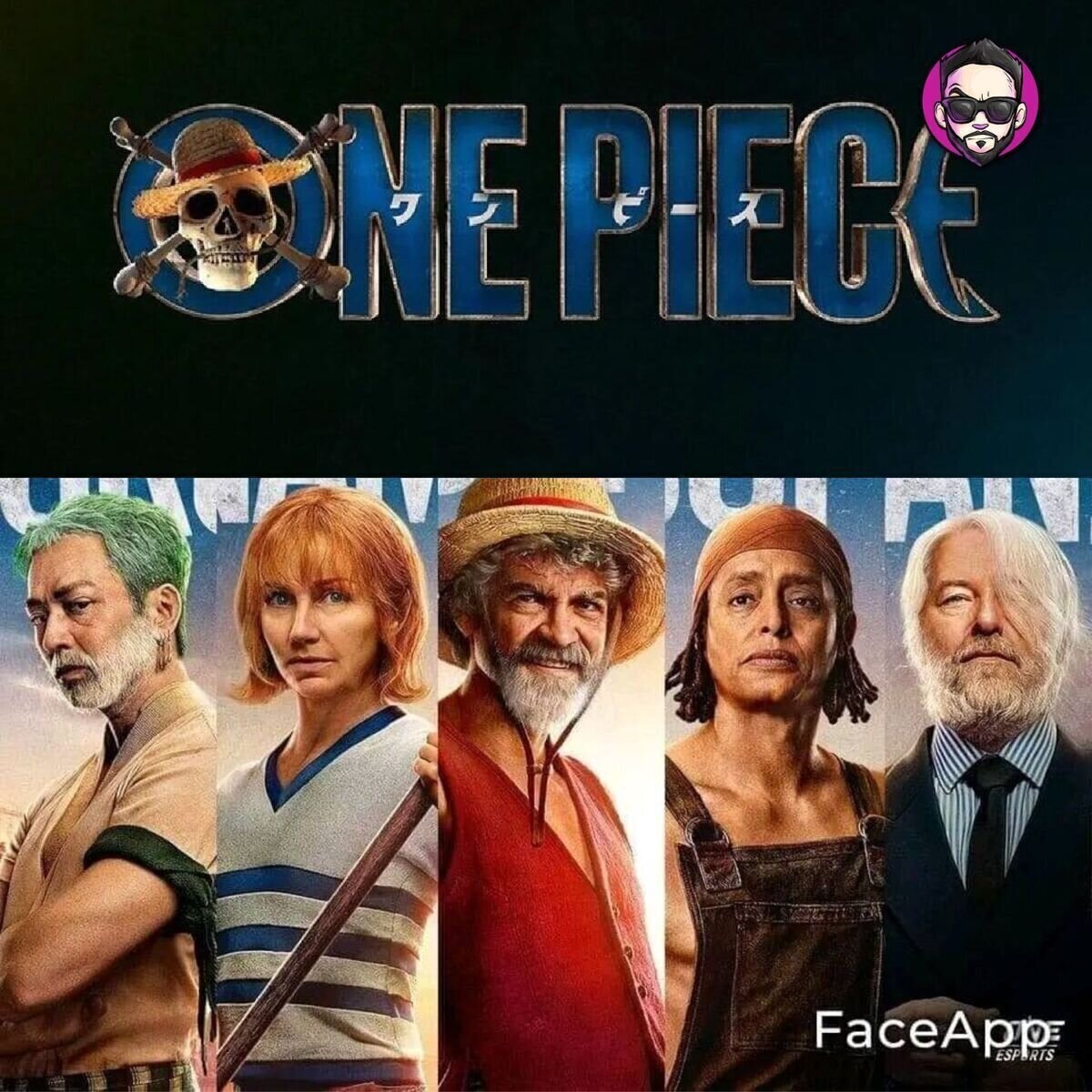 El live action de OnePiece cuando llegue a alcanzar el manga