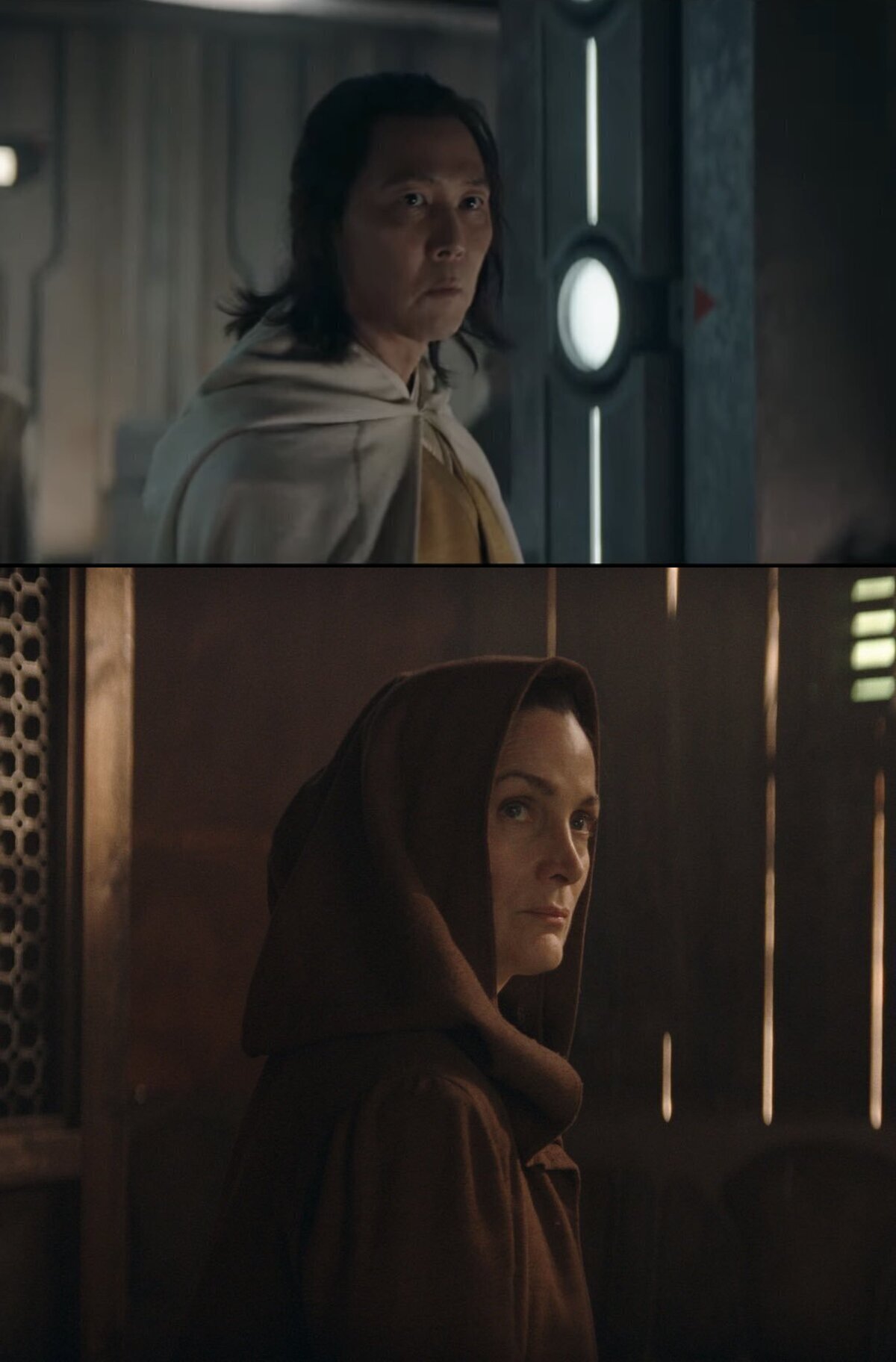 Primer vistazo a Lee Jung-jae y Carrie-Ann Moss como maestros Jedi en 'STAR WARS: THE ACOLYTE'. 