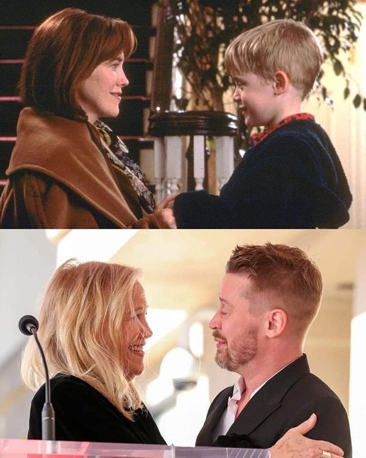 El encuentro de Macaulay Culkin y Catherine O'Hara 30 años después de Solo en Casa