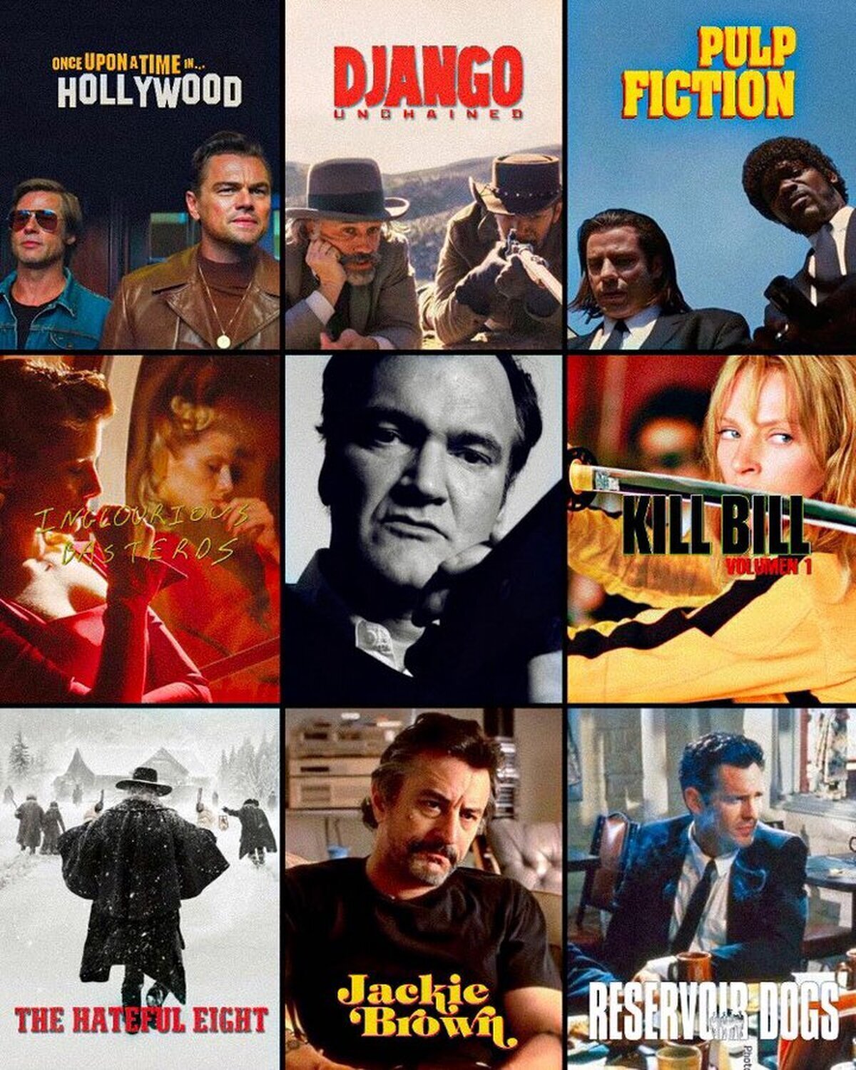 ¿Cual es tu película favorita de Quentin Tarantino?