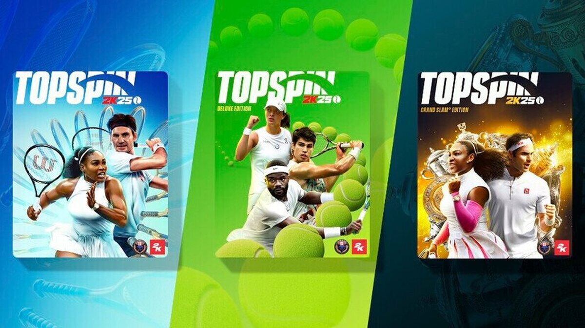 RALLY ON: TopSpin 2K25, disponible el 26 de abril