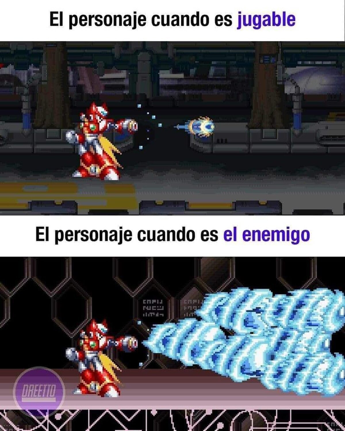 Todo roto el Zero 