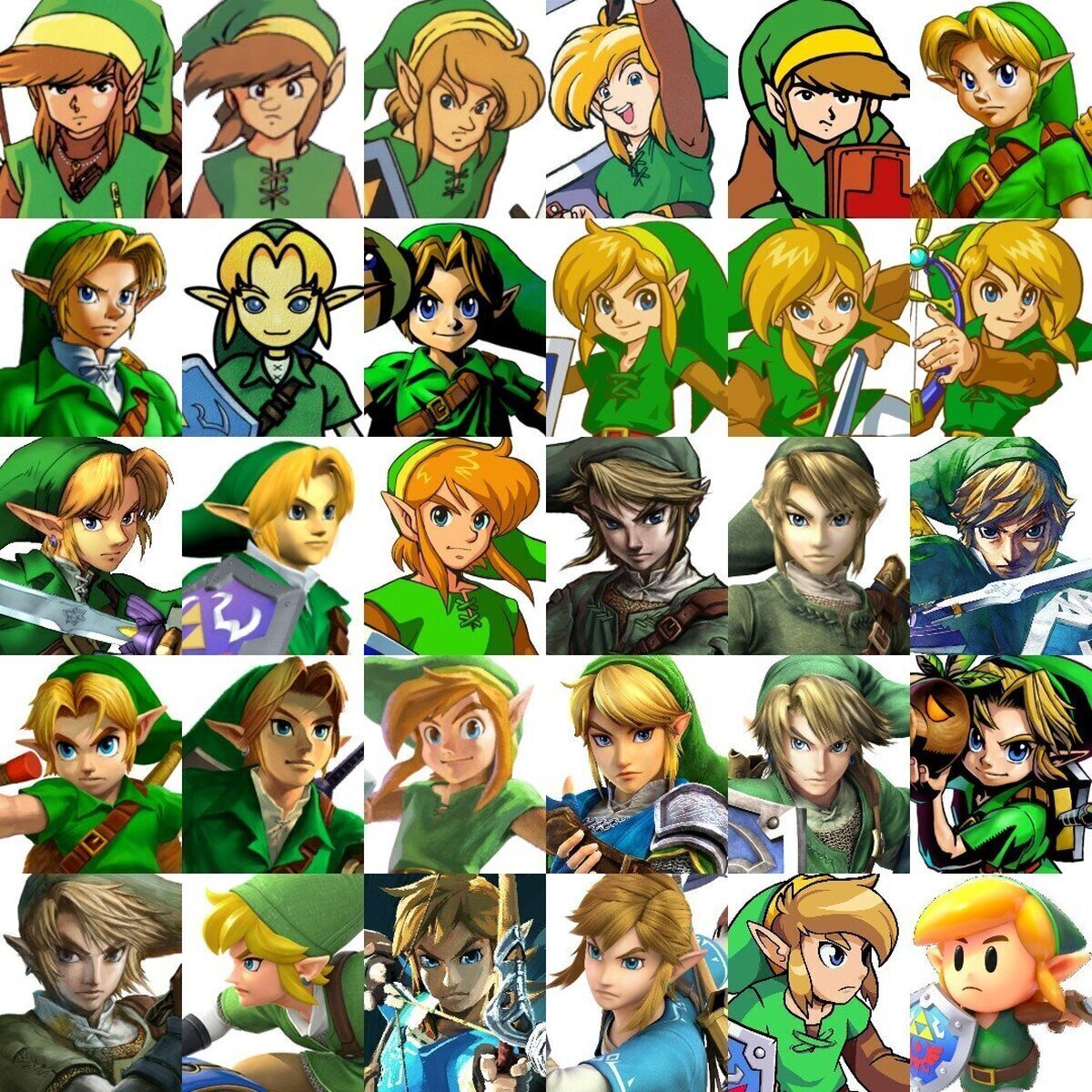 ¿Qué encarnación de Link te gusta más?