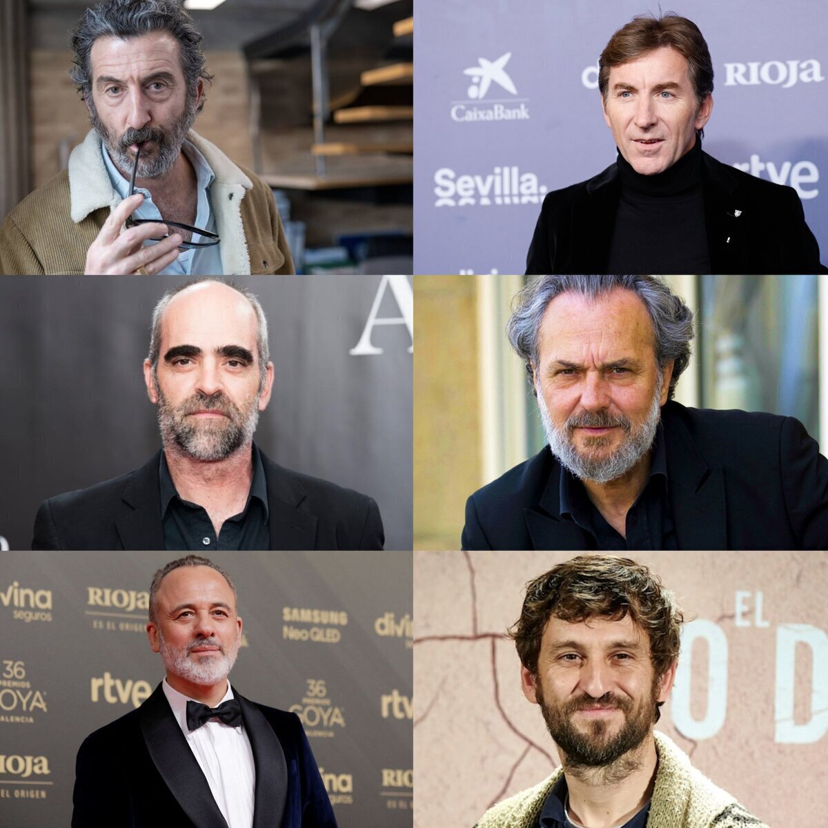 6 de los actores más grandes de la historia del cine Español?¿Con quién os quedáis?