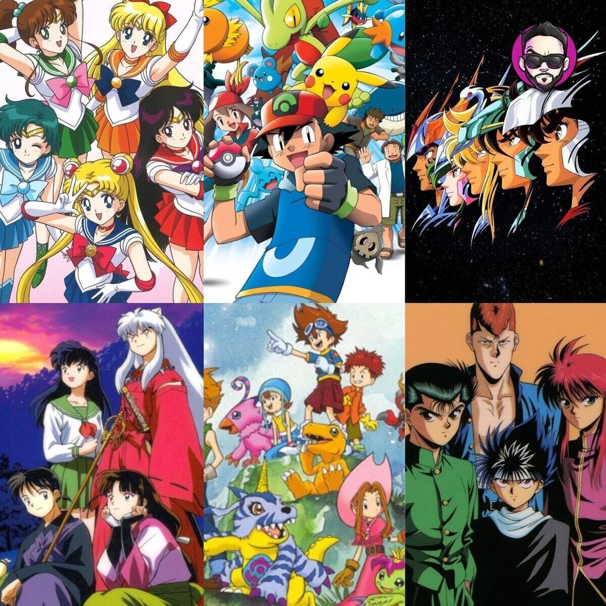 Tenés que quedarte con uno de estos animes de los 90's y eliminar al resto