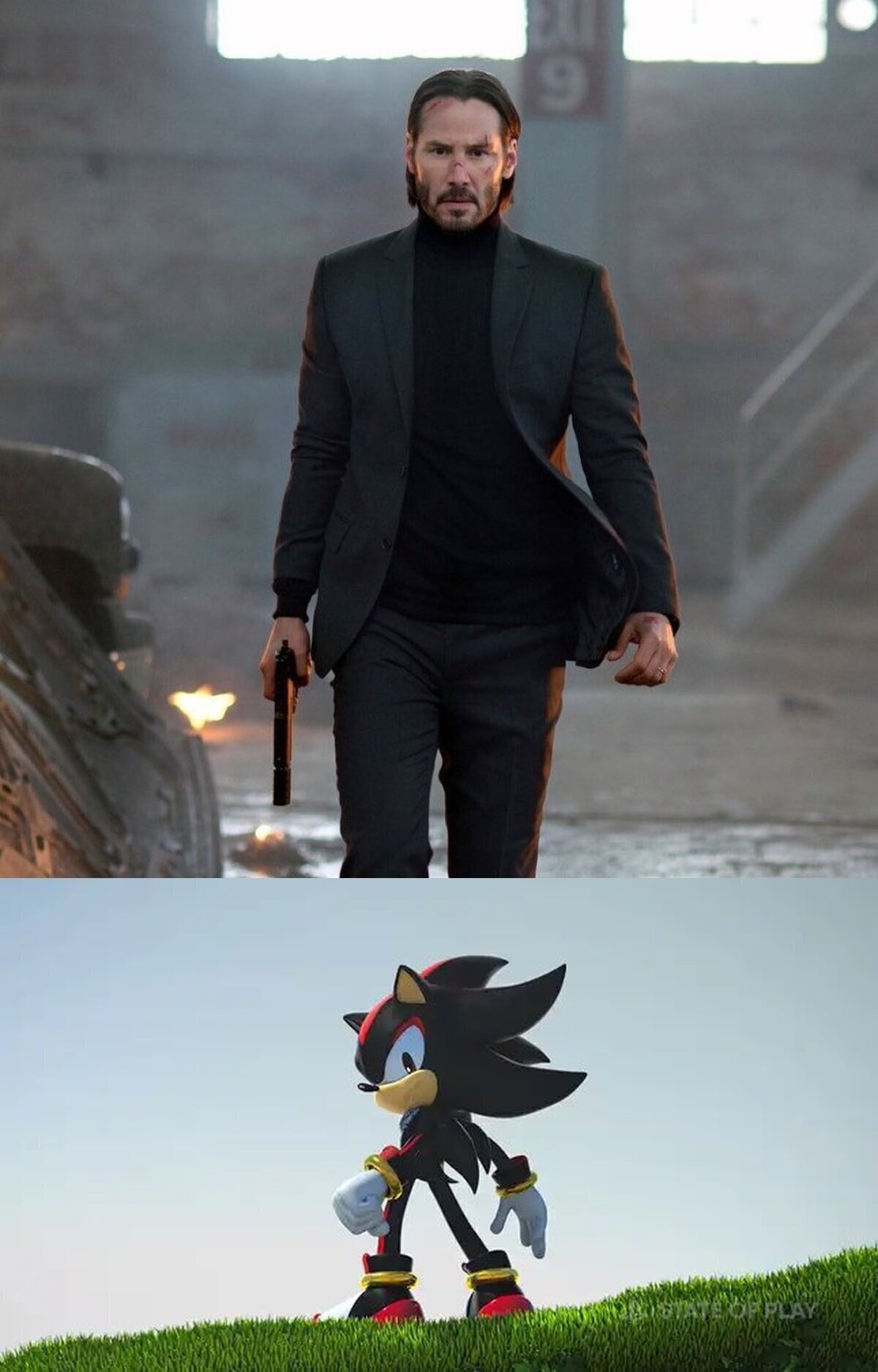Keanu Reeves hará la voz de Shadow en Sonic 3