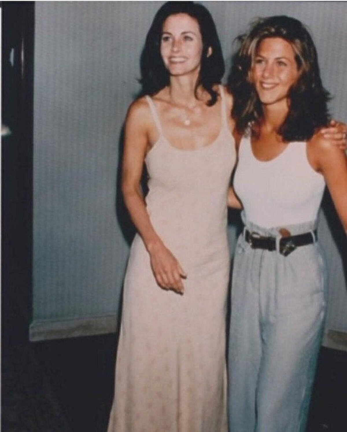 Jennifer Aniston y Courteney Cox en los 90