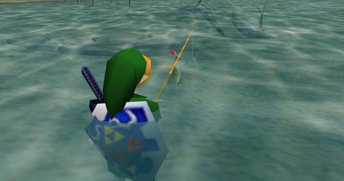 Nombra un videojuego que tenga minijuego de pesca
