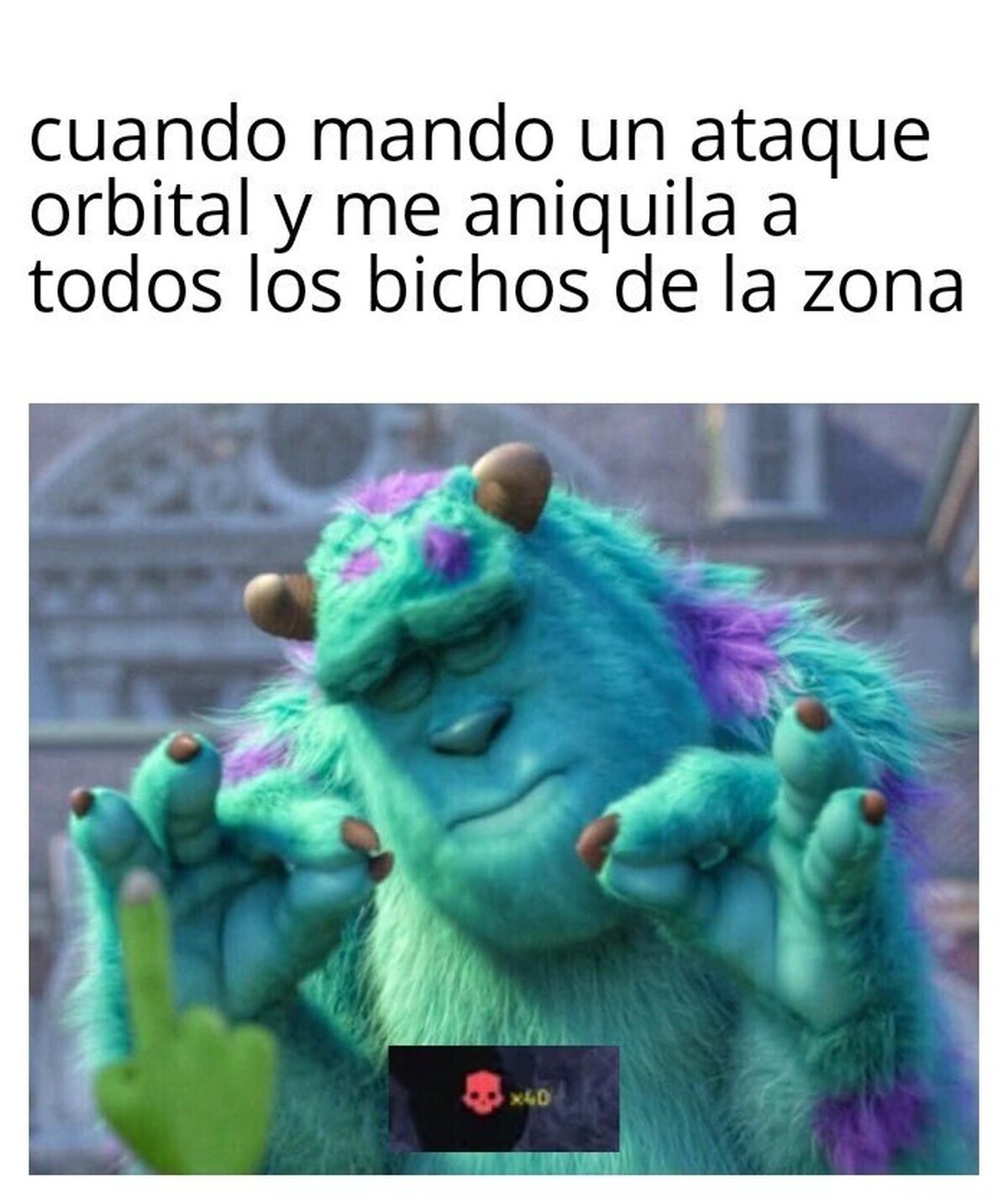 Una satisfacción increíble 