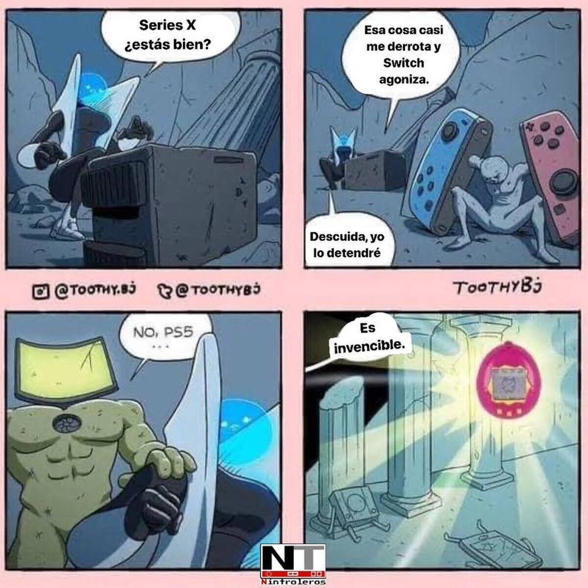 Nadie puede contra el Tamagochi 