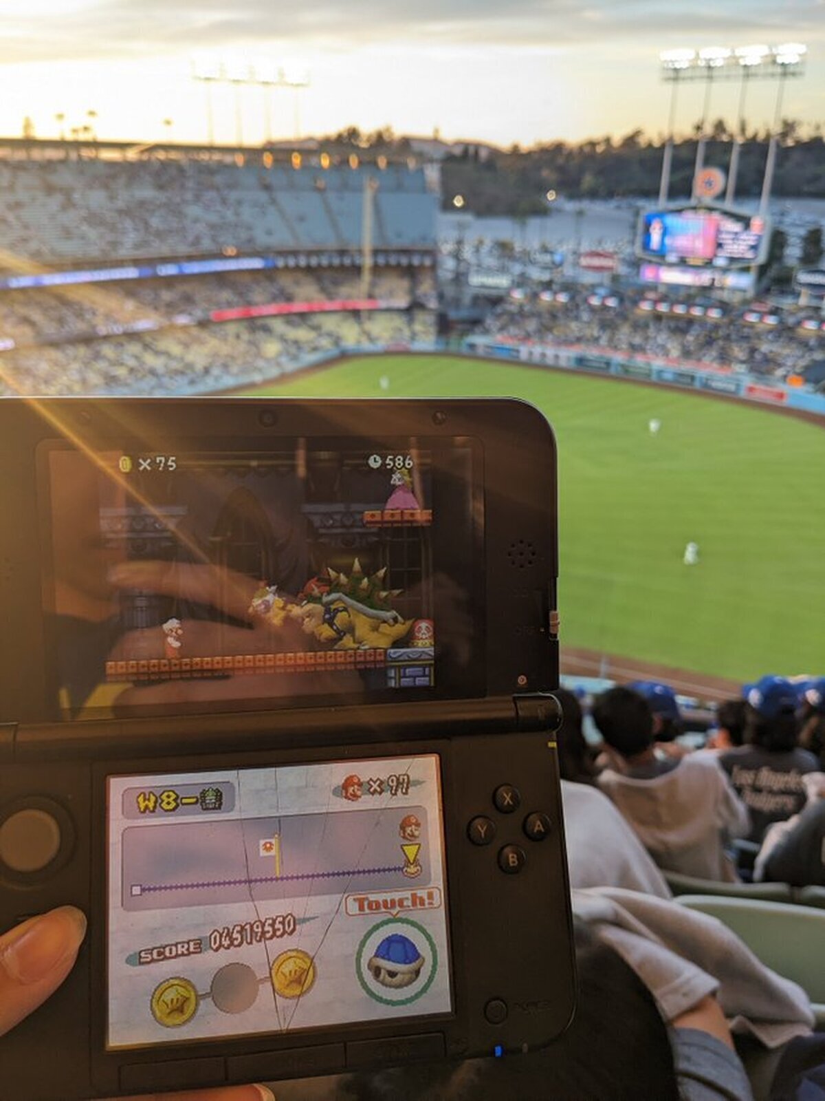 Cuando te aburres en el partido