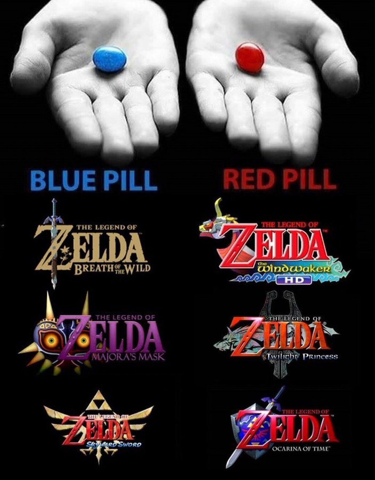 ¿Qué pastilla te tomarías?
