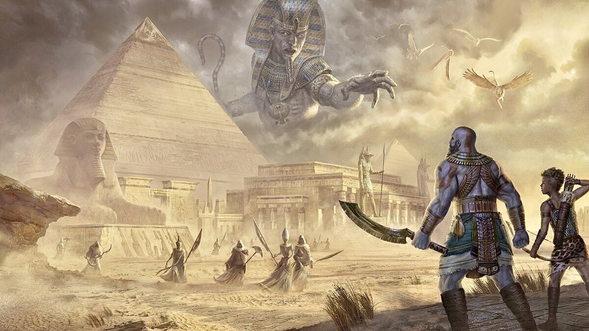 ¿Qué os parecería la próxima entrega de #GodOfWar en la mitología Egipcia? Por @chichoJL82