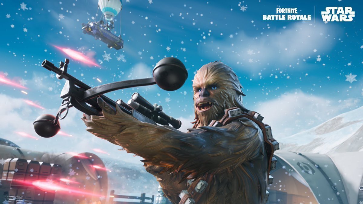 Chewbacca llegará a Fortnite el 4 de Mayo