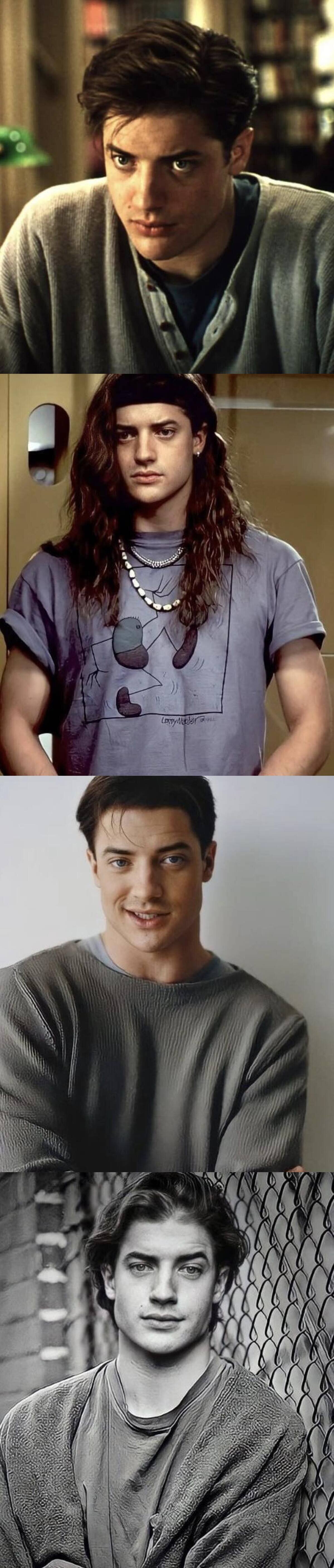 Brendan Fraser en los 90