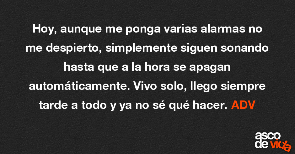 Alarmas que te discount obligan a levantarte