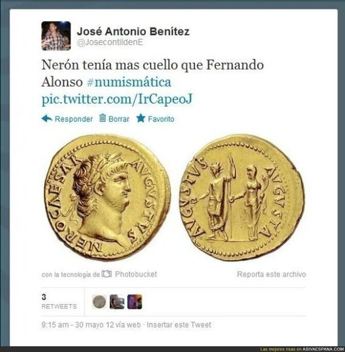 Nerón ha entrado en boxes por @JosecontildenE