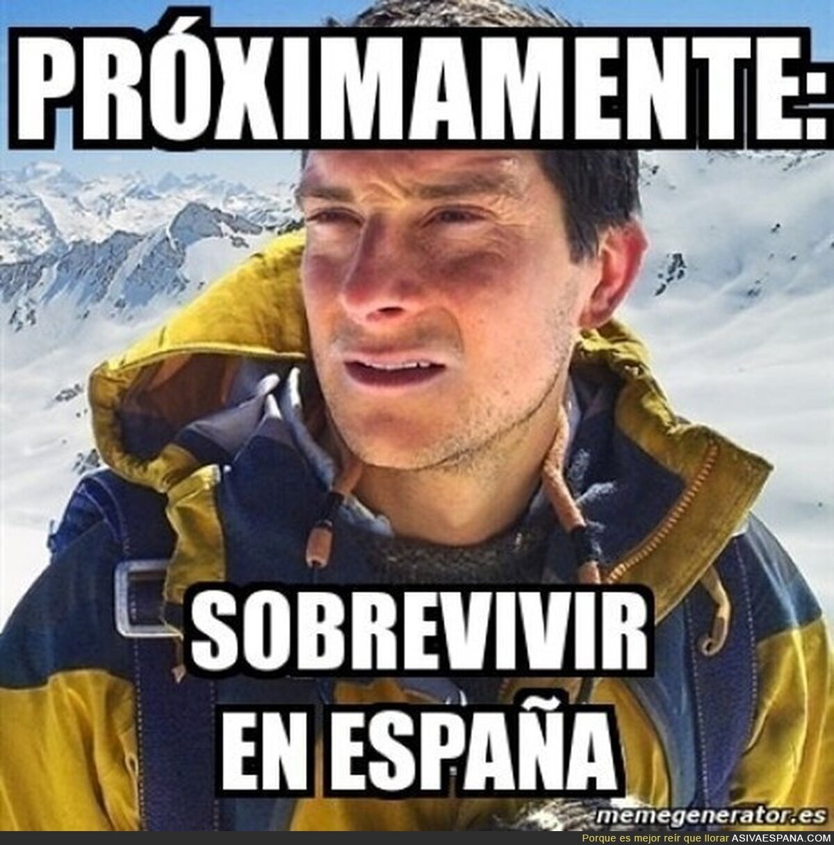 DESAFÍOS EXTREMOS - Bear Grylls las pasará putas