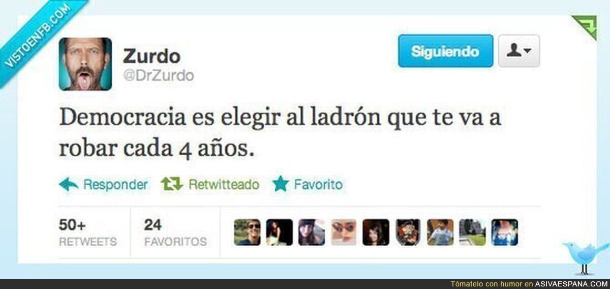 Democracia en España por @DrZurdo