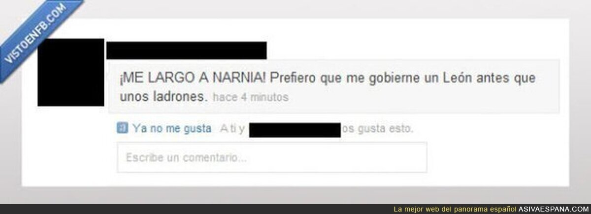 ¡Por Aslan!