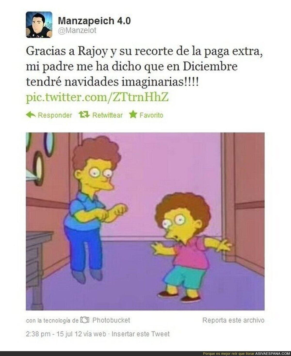 Navidades imaginarias gracias al gobierno por @Manzelot